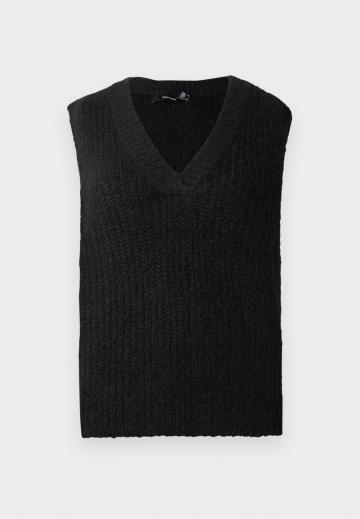 Пуловер без рукавов