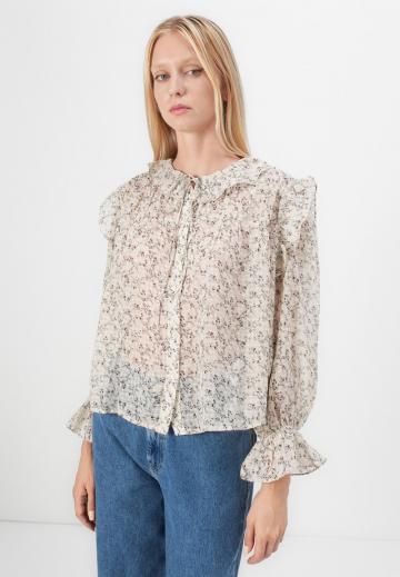 Шифоновая блузка