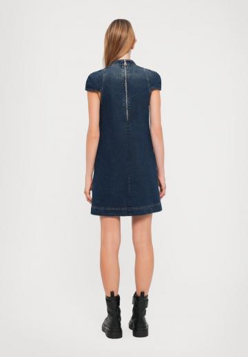 Джинсовое платье