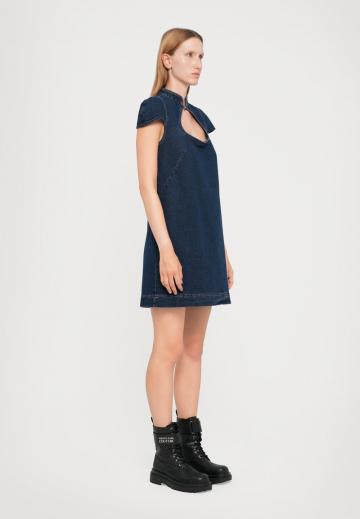 Джинсовое платье