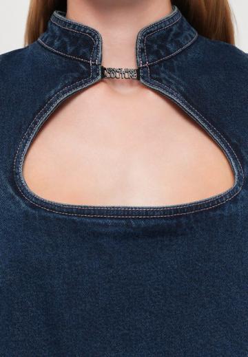 Джинсовое платье