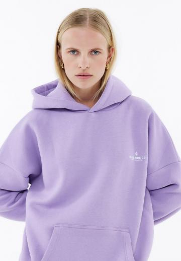 Пуловер с капюшоном