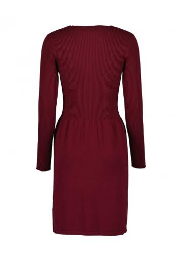 Вязаное платье