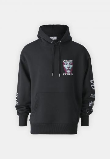 Пуловер с капюшоном