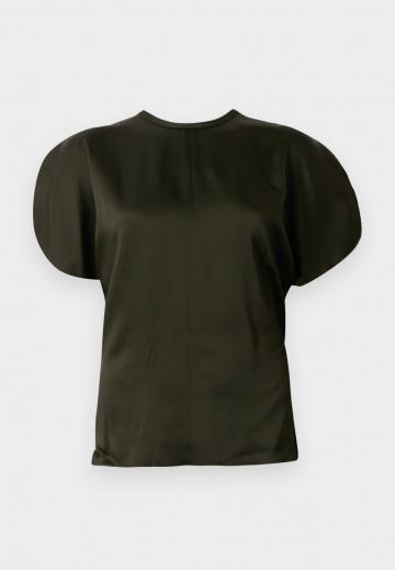 Атласная блузка