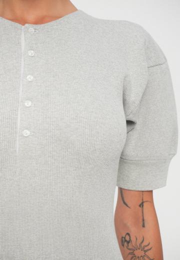 Пуловер с коротким рукавом