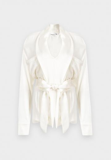 Атласная блузка