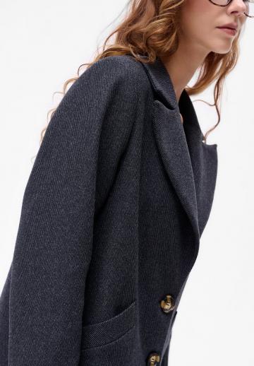 Шерстяное пальто