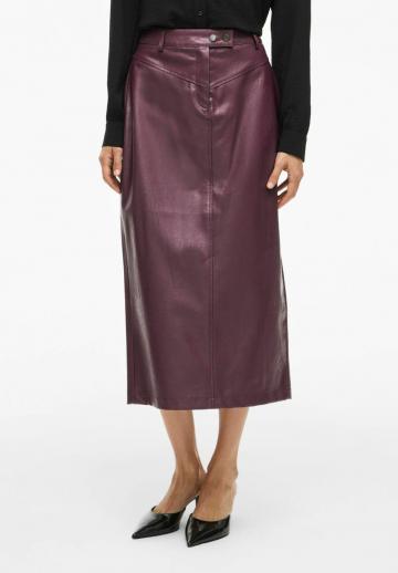 Кожаная юбка