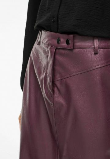 Кожаная юбка