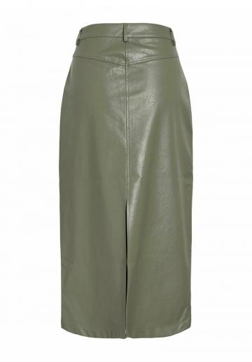 Кожаная юбка