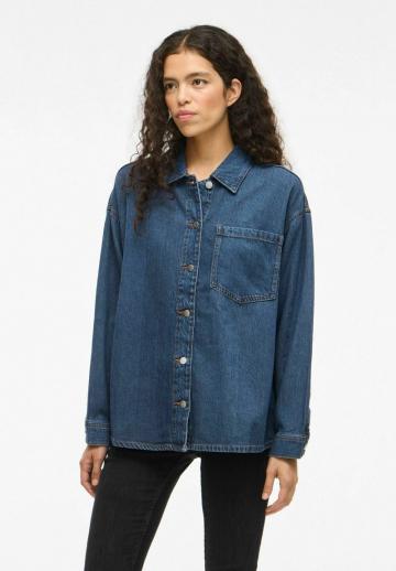 Джинсовая блузка