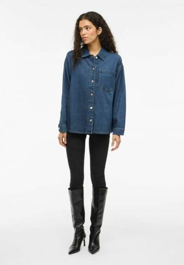 Джинсовая блузка