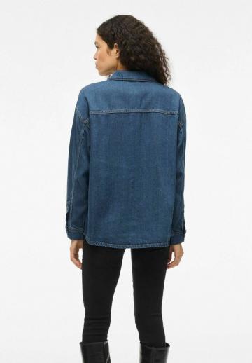 Джинсовая блузка