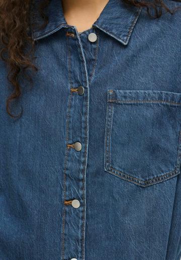 Джинсовая блузка