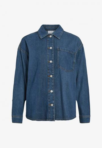 Джинсовая блузка