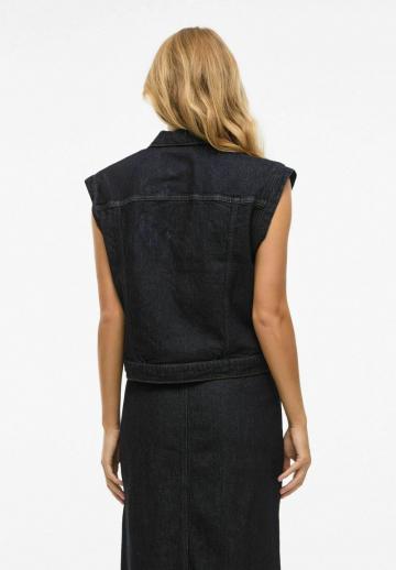 Джинсовая жилетка