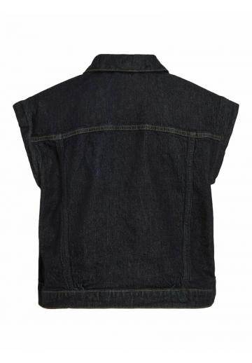 Джинсовая жилетка