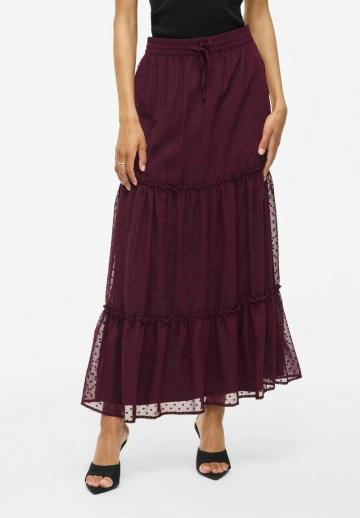 Юбка с воланами