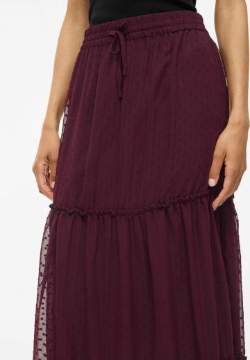 Юбка с воланами