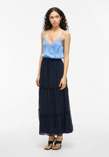 Юбка с воланами