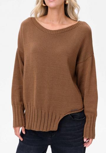 Длинный пуловер