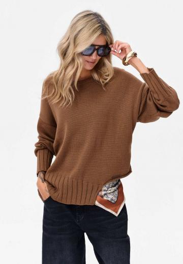 Длинный пуловер