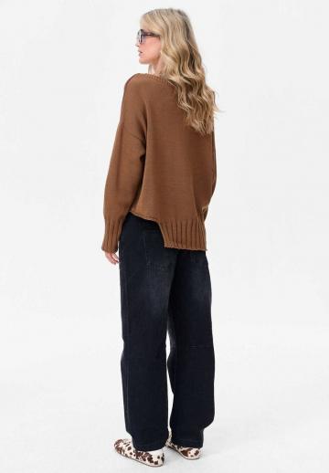 Длинный пуловер