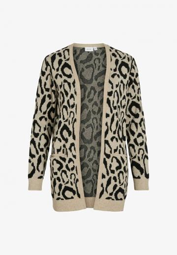 Жаккардовая вязаная кофта