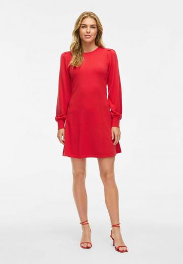 Вязаное платье