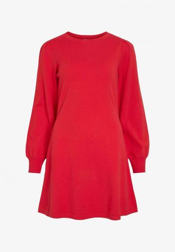 Вязаное платье