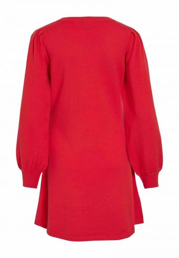 Вязаное платье