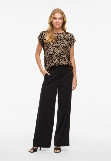 Атласная блузка