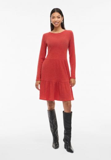 Вязаное платье