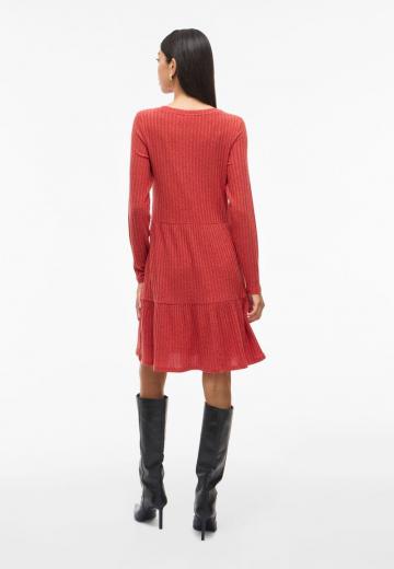 Вязаное платье