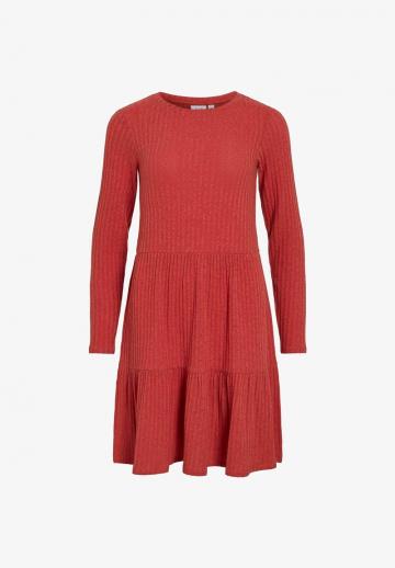 Вязаное платье