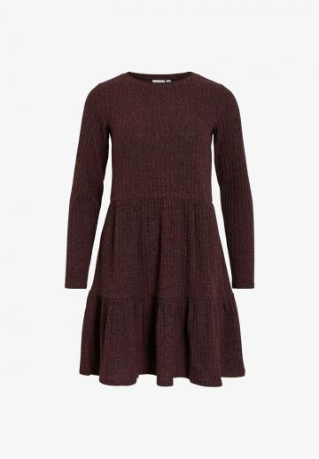 Вязаное платье