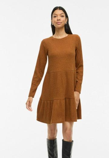 Вязаное платье