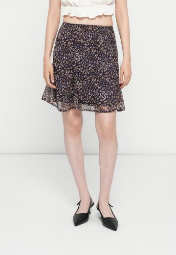 Юбка с воланами