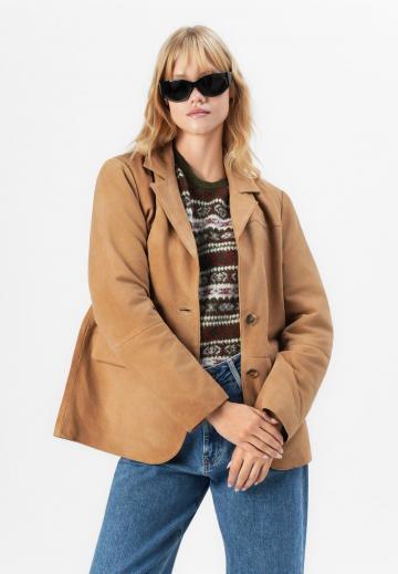 Длинный блейзер