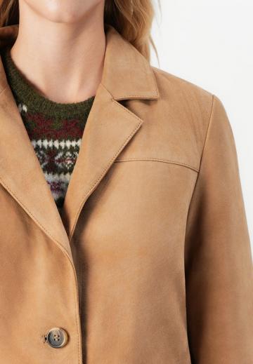 Длинный блейзер