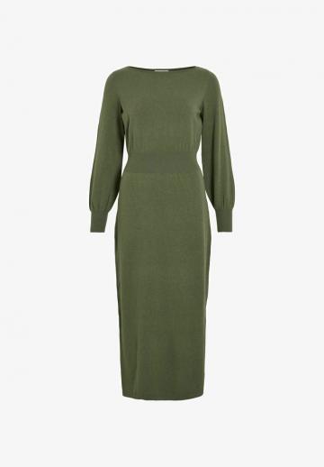 Вязаное платье