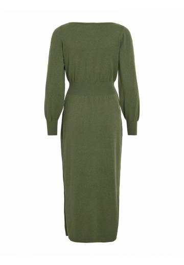 Вязаное платье