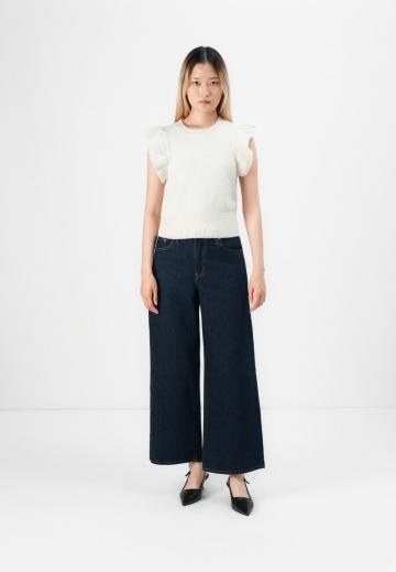 Пуловер с коротким рукавом