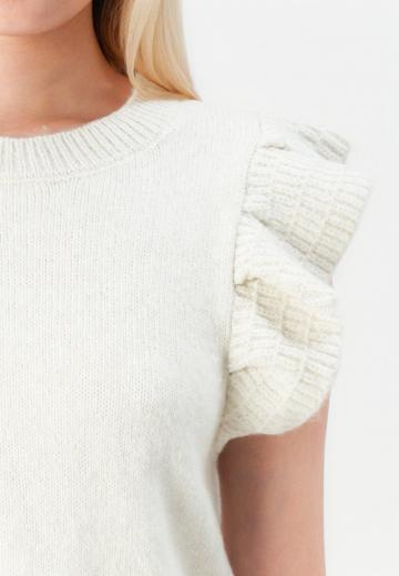 Пуловер с коротким рукавом