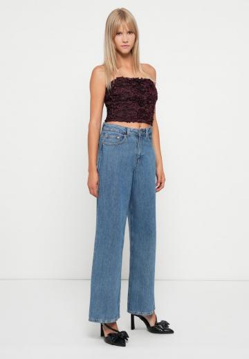 Топ без бретелек