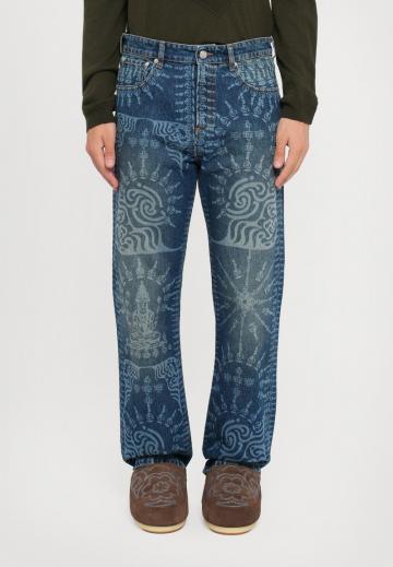 Прямые джинсы