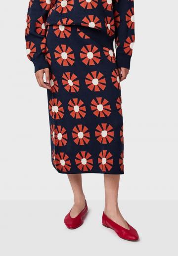 Вязаная юбка