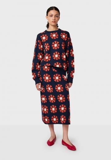 Вязаная юбка