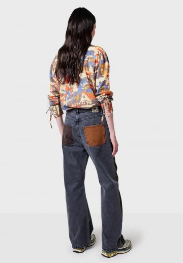 Свободные джинсы